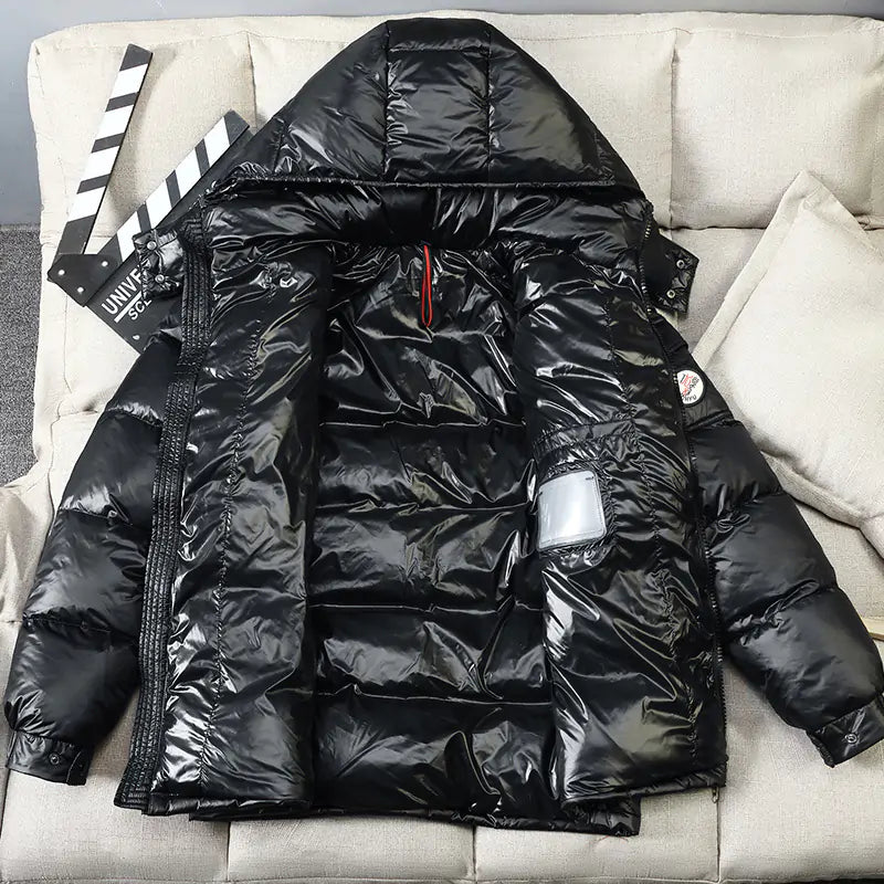 Glossy Down Winter Jacket