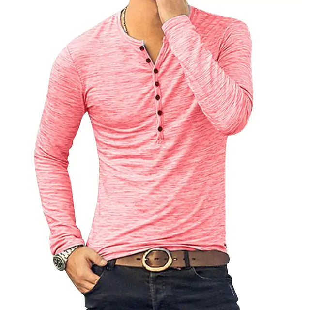 V-Neck Long Sleeve