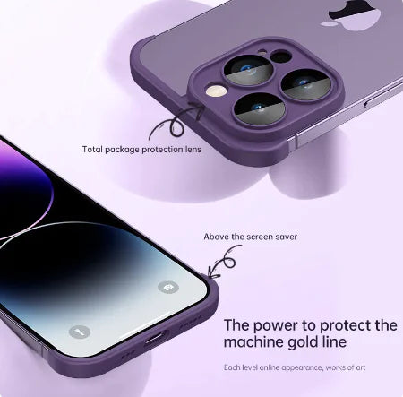 I phone Bumper Case with Camera Lens Protector