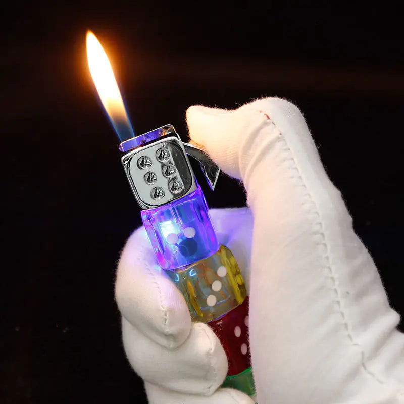 Novelty Dice Lighter- Flashing LED Lights