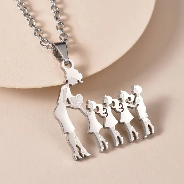 Custom Family Sterling Silver .925 Necklace