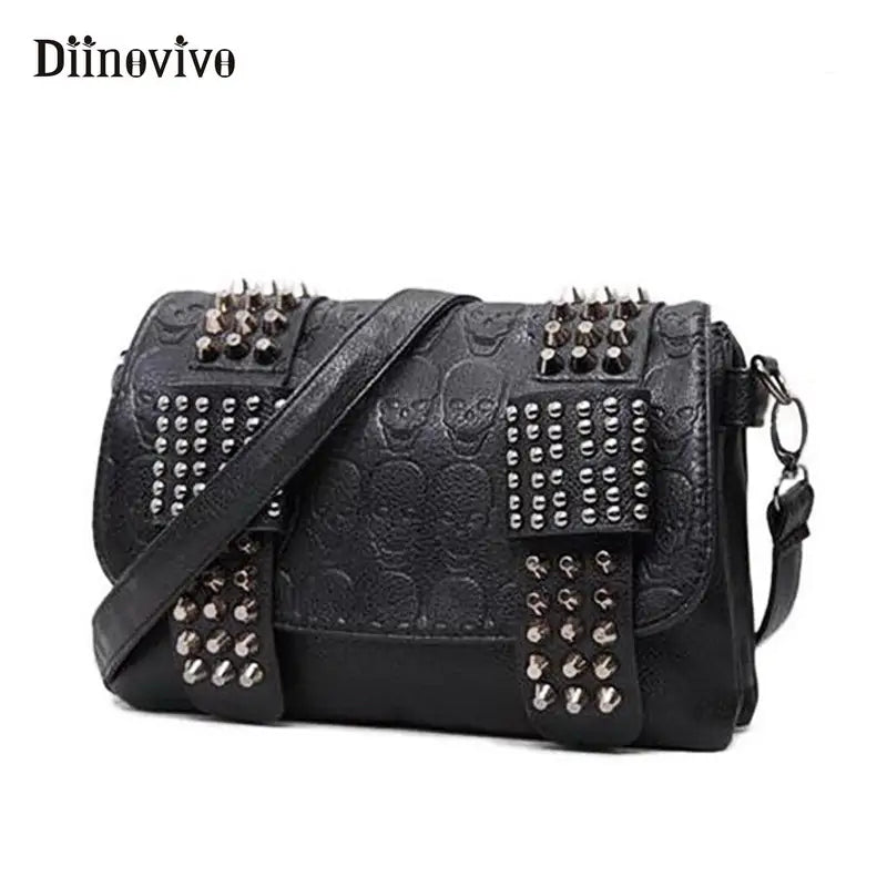 Spiked Shoulder Bag