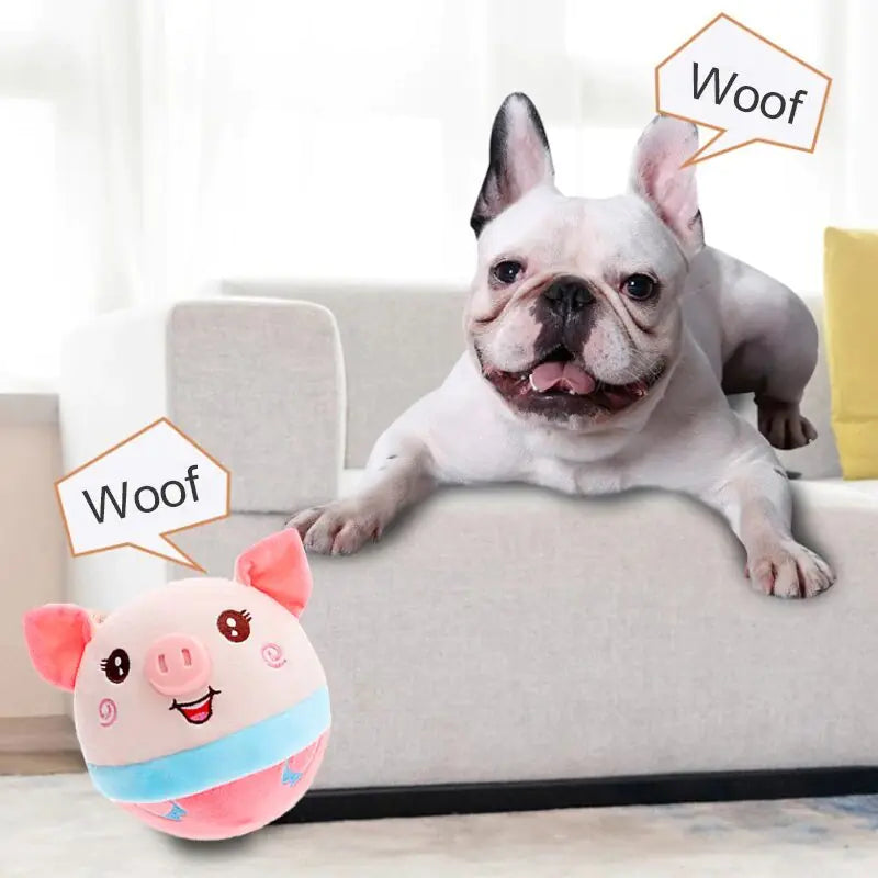 Interactive Plush Pet Toy