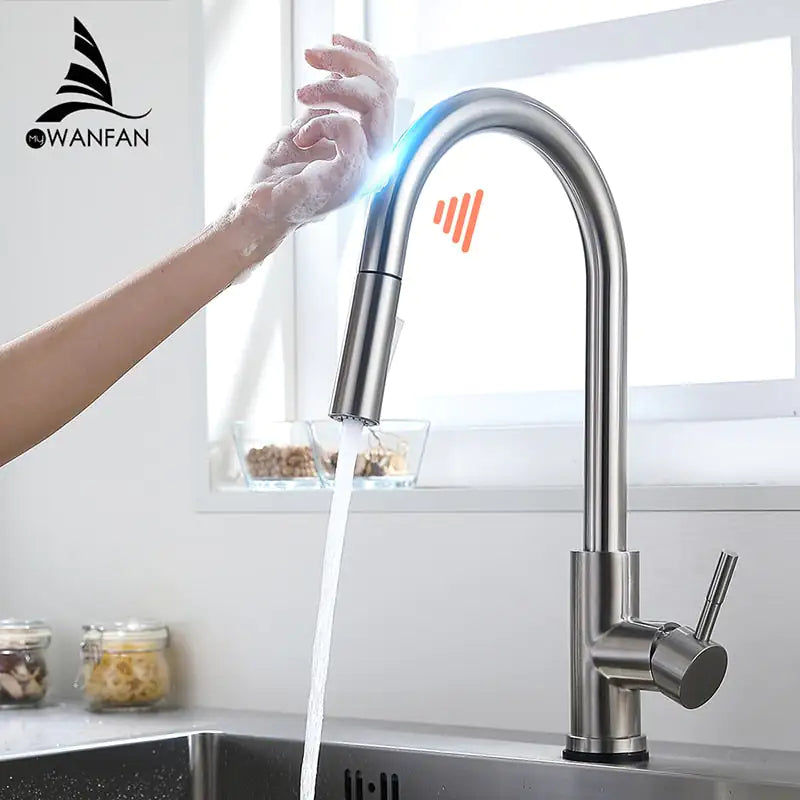 Kitchen Smart Touch Faucets- LED