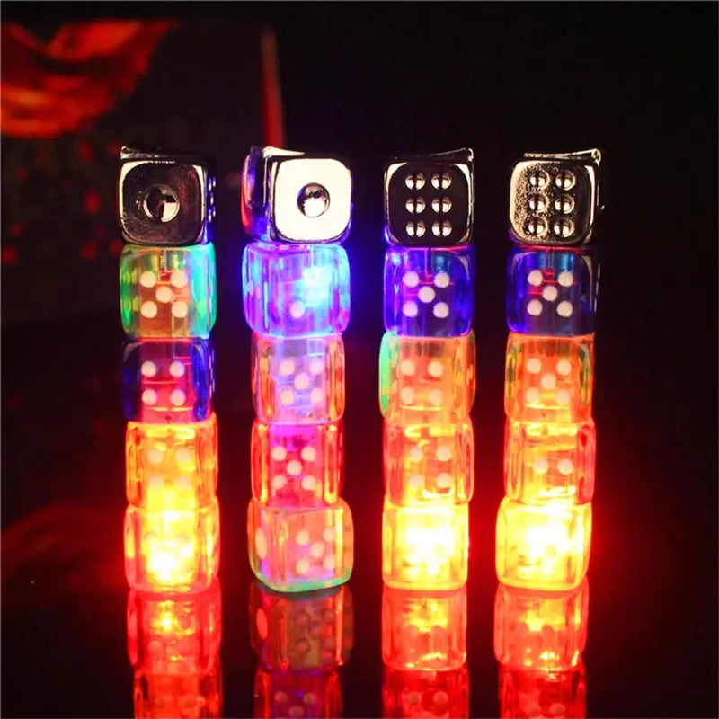 Novelty Dice Lighter- Flashing LED Lights