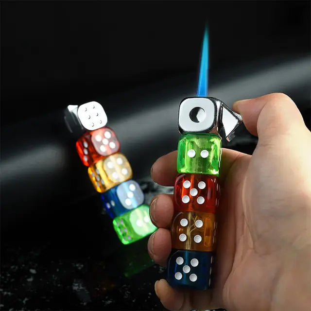 Novelty Dice Lighter- Flashing LED Lights